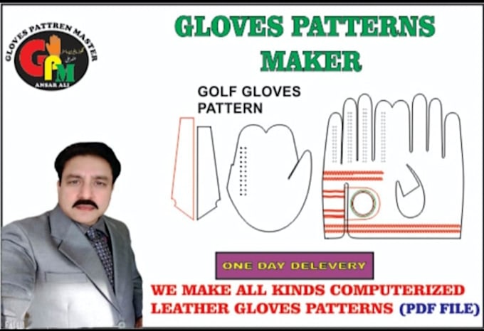 make all kinds of gloves patterns PDF file