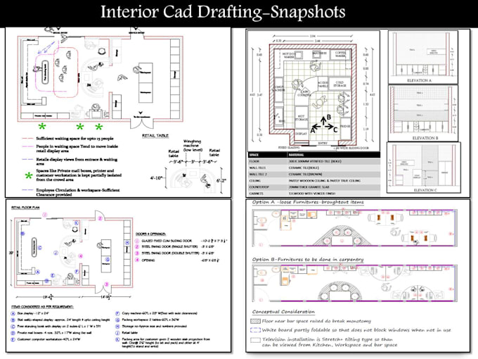 offer architectural cad design and drafting services