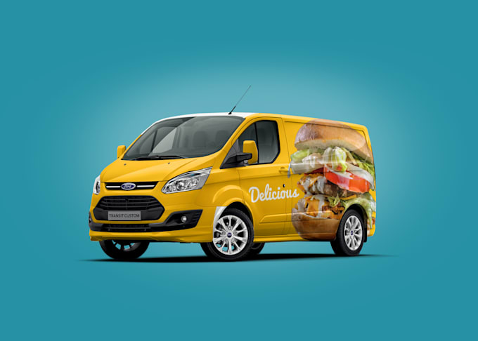 do outstanding insane design mockups for car, van or any vehicles