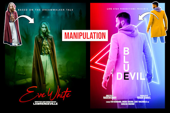 replace your image for movie poster and do any manipulation