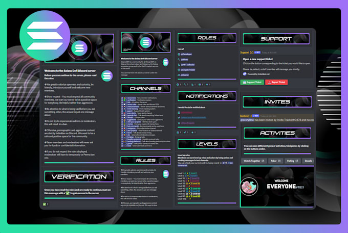 create a discord server for your community or business