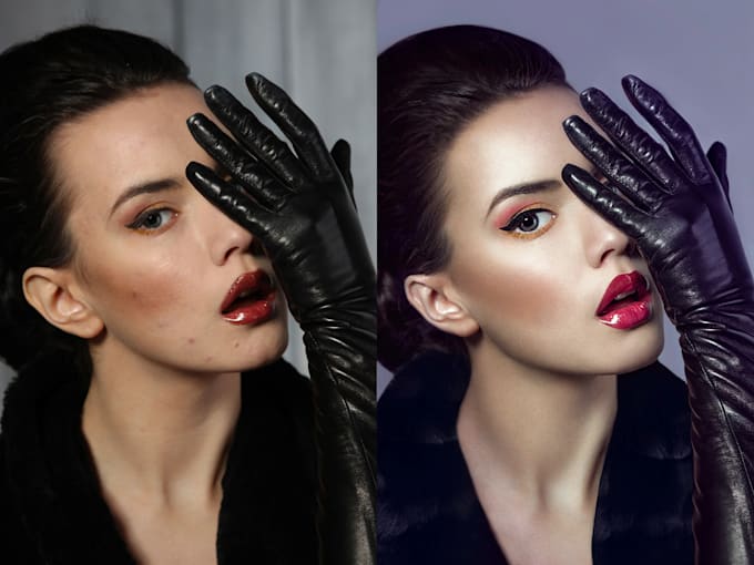 do photo retouching, editing portraits and headshots retouch