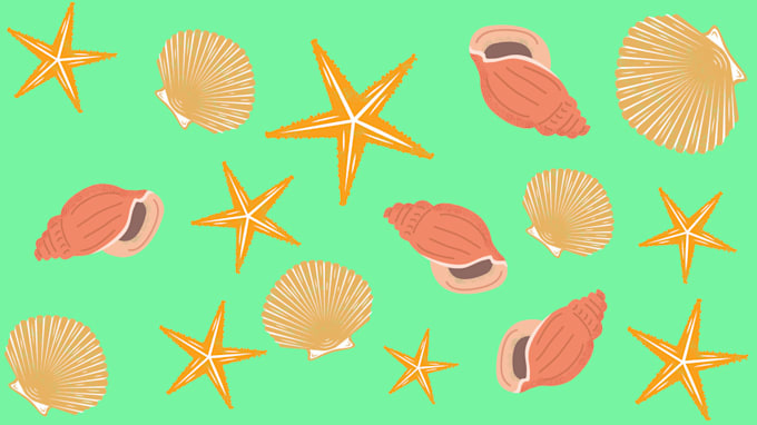 create a sea pattern design