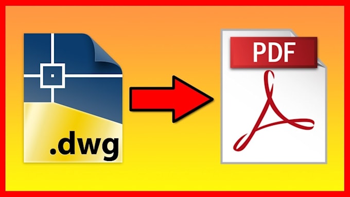 convert dwg or dxf to pdf according to scale required