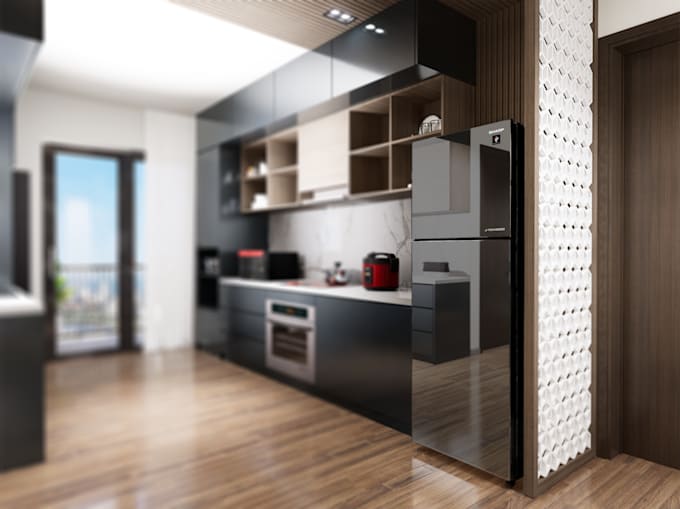 do very high quality interior rendering for your work office