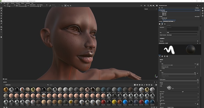 create high quality textures for 3d models