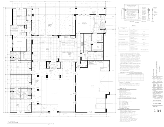 design construction drawings for city permit, architectural 2d floor plans, mep