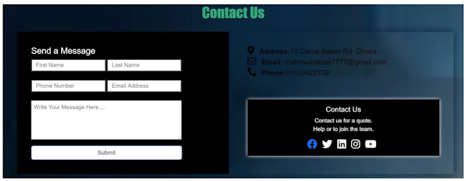 design a responsive website with HTML CSS bootstrap 5