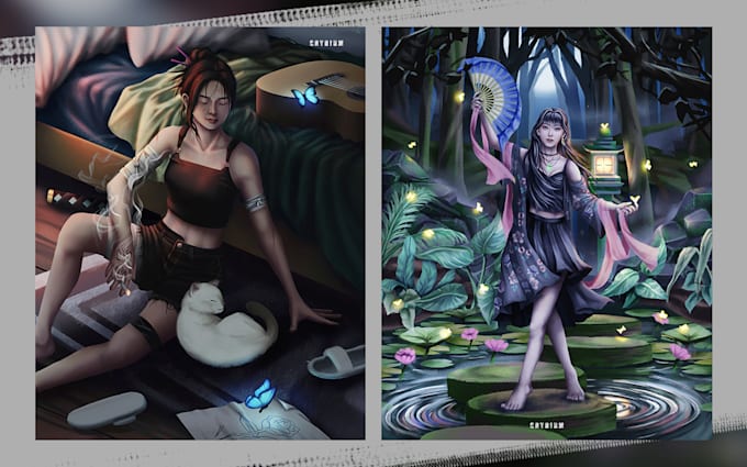 draw illustration for you