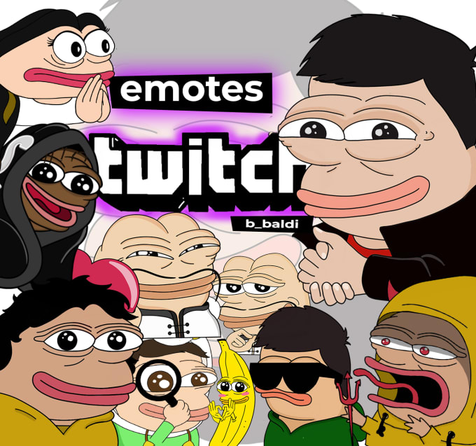 Make you custom pepe emotes by B_baldi | Fiverr