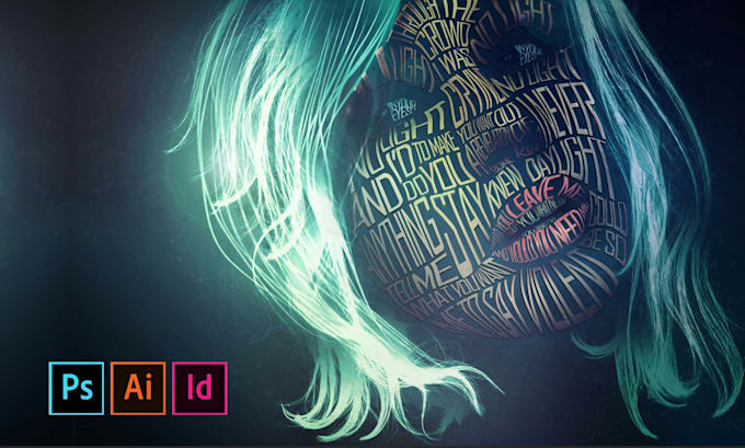 creative graphic design, photoshop work, indesign and adobe illustrator