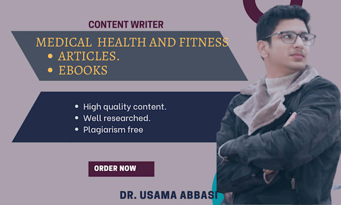 write best book and ebook on health, fitness, and medical topics