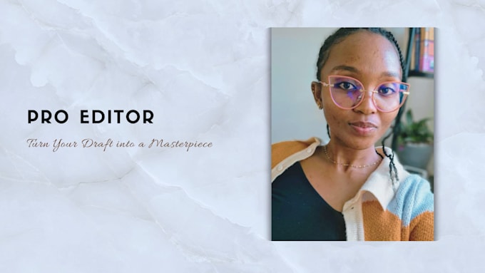 edit your memoir or author bio