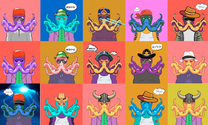 design random generate nft collection with 10k