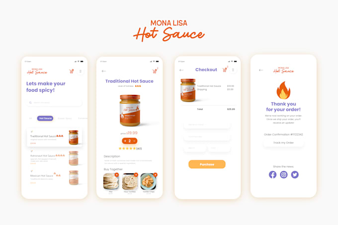design a professional UX UI for your app or website