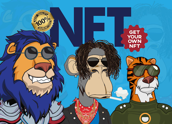 design unique nft art and custom nft collection