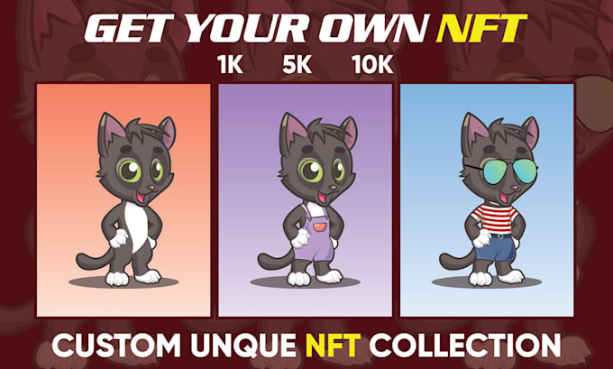 create unique nft art and nft characters