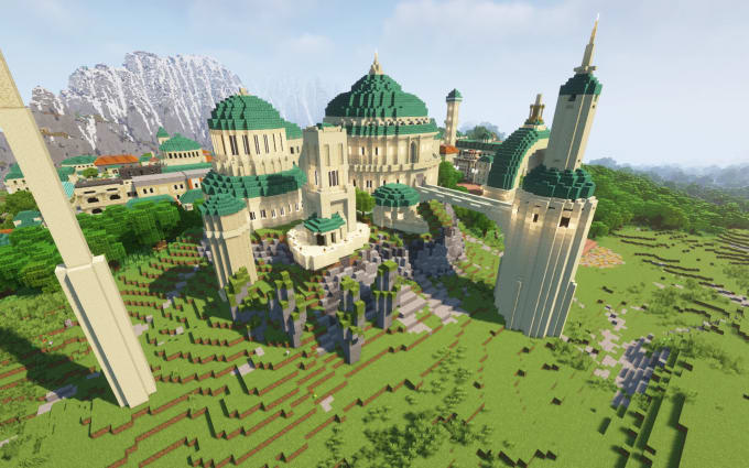 Create a great and realistic build in minecraft for you by