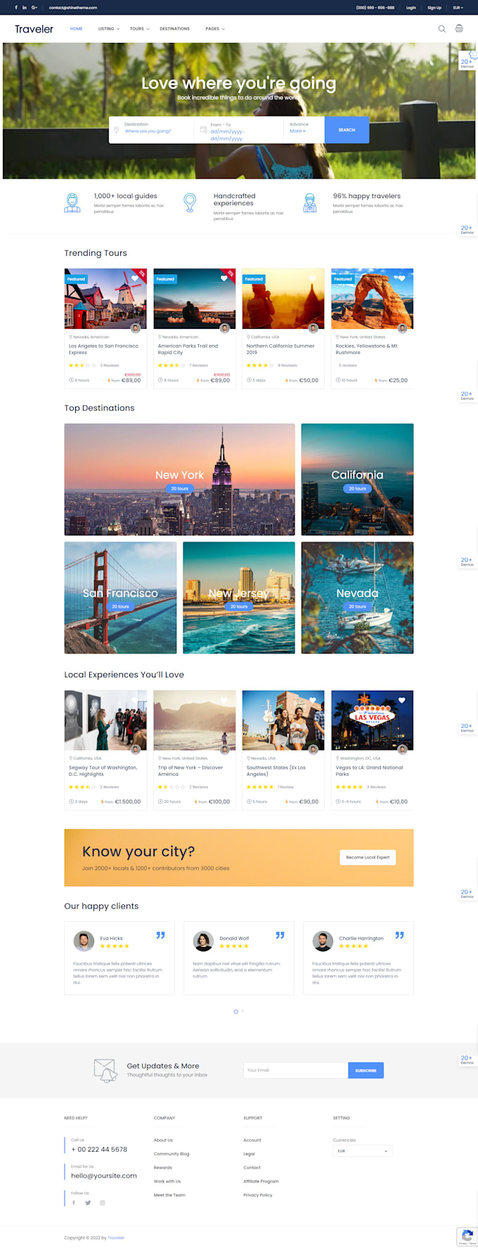 create a hotel, flight, tourism booking wordpress website