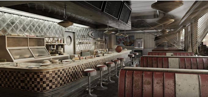 create 3d environment art, 3d concept art, 3d nft art, metaverse worlds