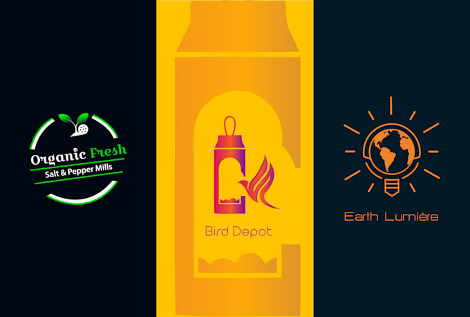 make unique minimalist trendy business logo designs