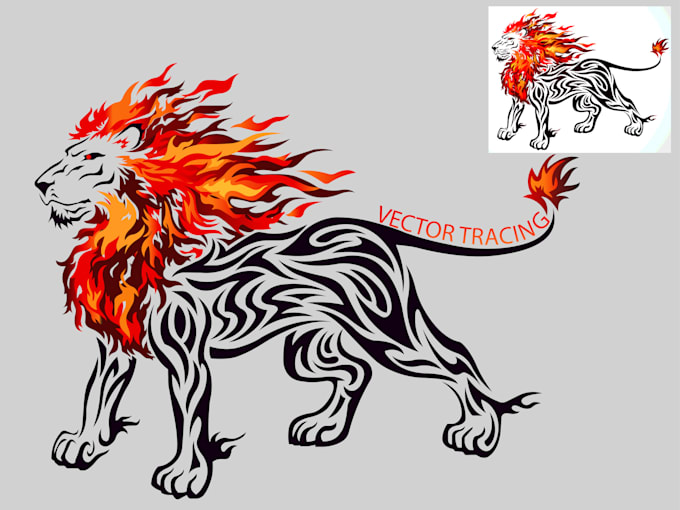 do vector tracing, logo cleanup, redraw or recreate for you