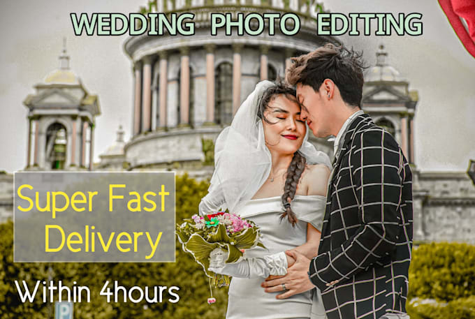 do wedding and event photo editing fast