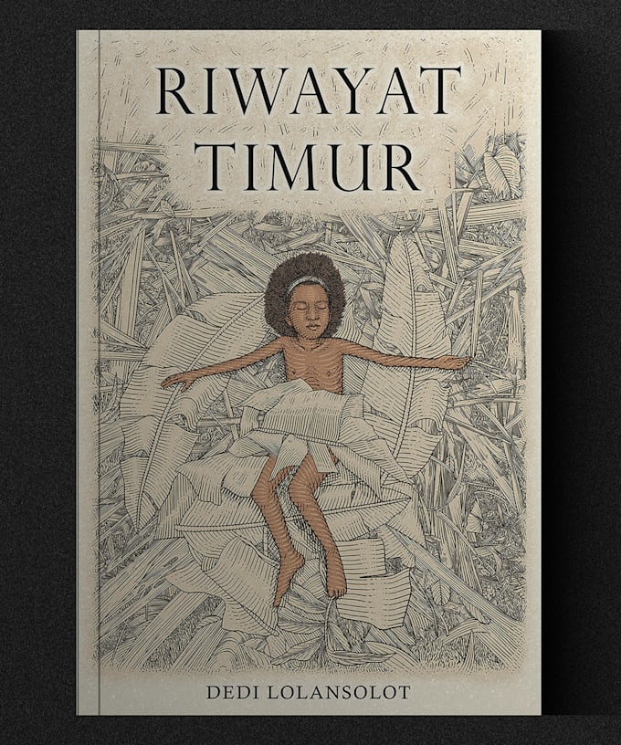 create illustration in engraving for your book cover