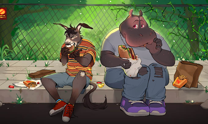 draw furry art or what you ask me for
