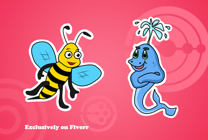 create cartoon caricature mascot or logo