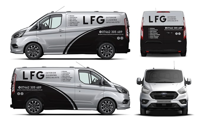 design professional vehicle graphics for all types of cars and vans