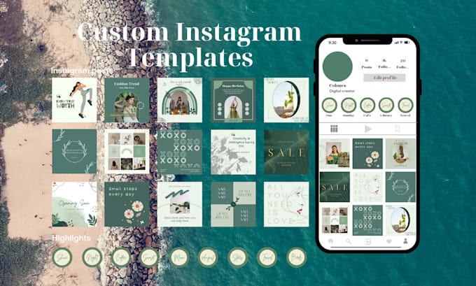 create editable canva templates for social media posts