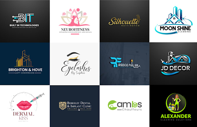 design a professional logo with copyright and trademark