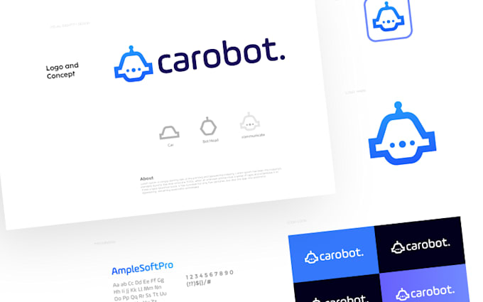 design modern logo and brand identity guidelines
