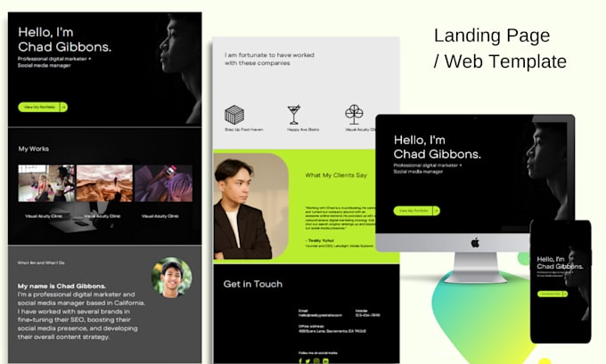 design web template figma web design mockups wireframes website UI UX design