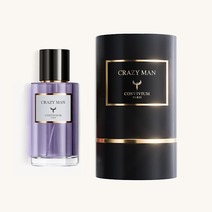 3d model and visualize your perfume bottle