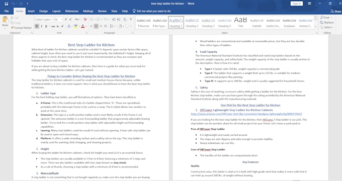 write amazon affiliate blog or SEO article for passive income