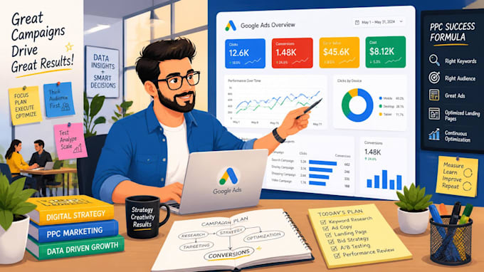 setup and manage your google ads ppc campaign