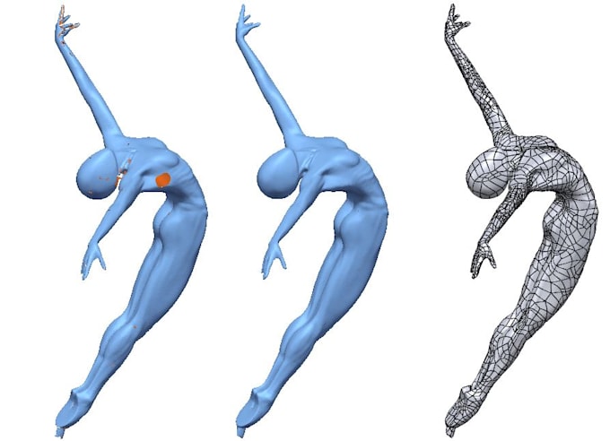 do scan data postprocessing for 3d printing