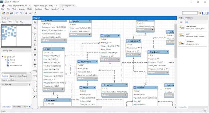 Design and normalize databases, er diagrams, and sql queries by ...