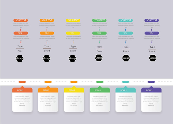 build piecharts, business infographic, diagram in illustrator
