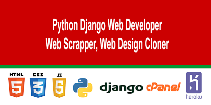 do python programing and python django web development