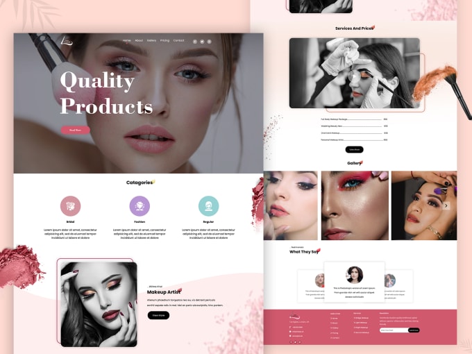 create a wordpress website with landing page, homepage elementor, elementor pro