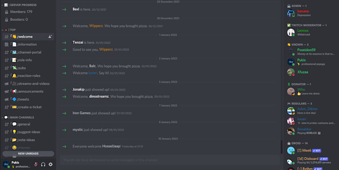 make you a professional discord server
