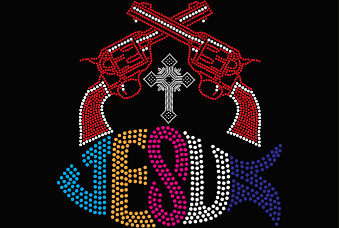 do create awesome rhinestone design for you