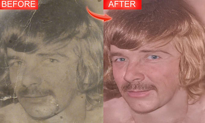 restore damaged photos, repair old images in just 20 minutes