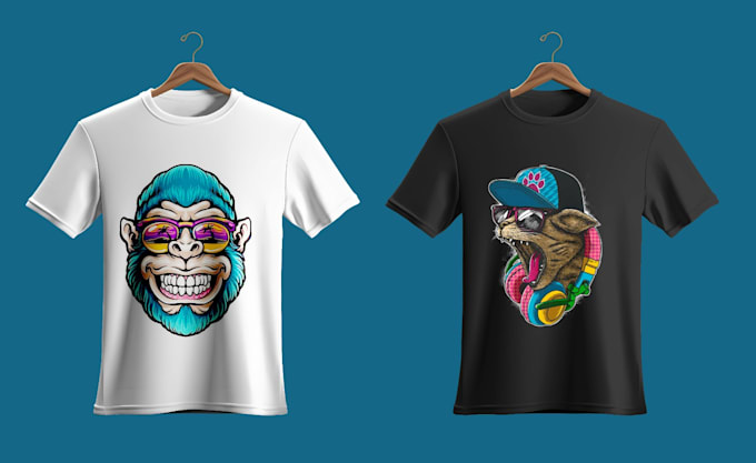 professional t shirt graphics for amazon merch  etsy and shopify