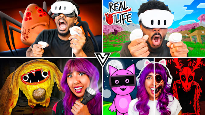 deliver a professional vlog or irl thumbnail