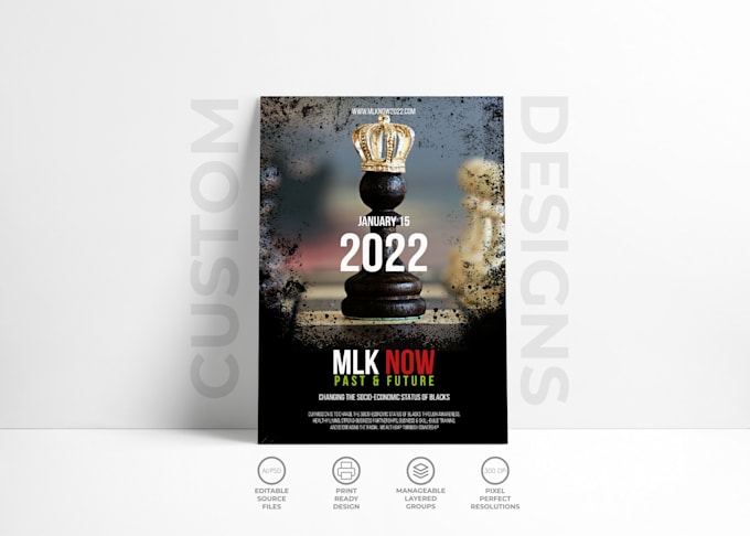 design a flawless flyer and poster