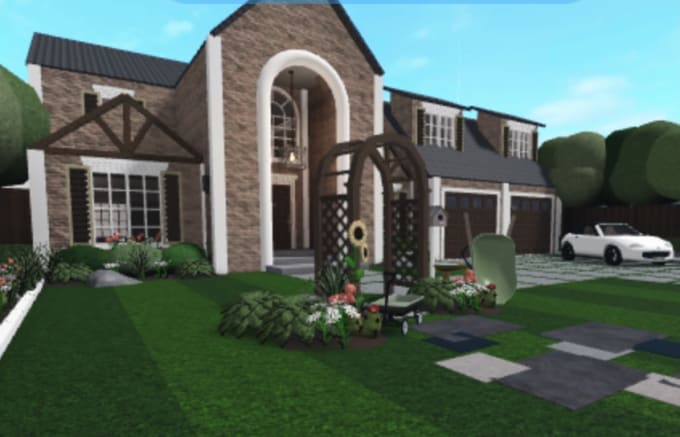 Building pretty homes on bloxburg by Nemox_builds | Fiverr